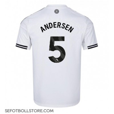 Fulham Joachim Andersen #5 Replika Hemmatröja 2025-26 Kortärmad Fulham Joachim Andersen #5 Replika Hemmatröja 2025-26 Kortärmad